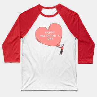 Happy valentin's Day Baseball T-Shirt